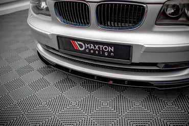 BMW 1er Facelift M-Paket - Frontspoiler - Frontlippe V.2 Maxton Design 