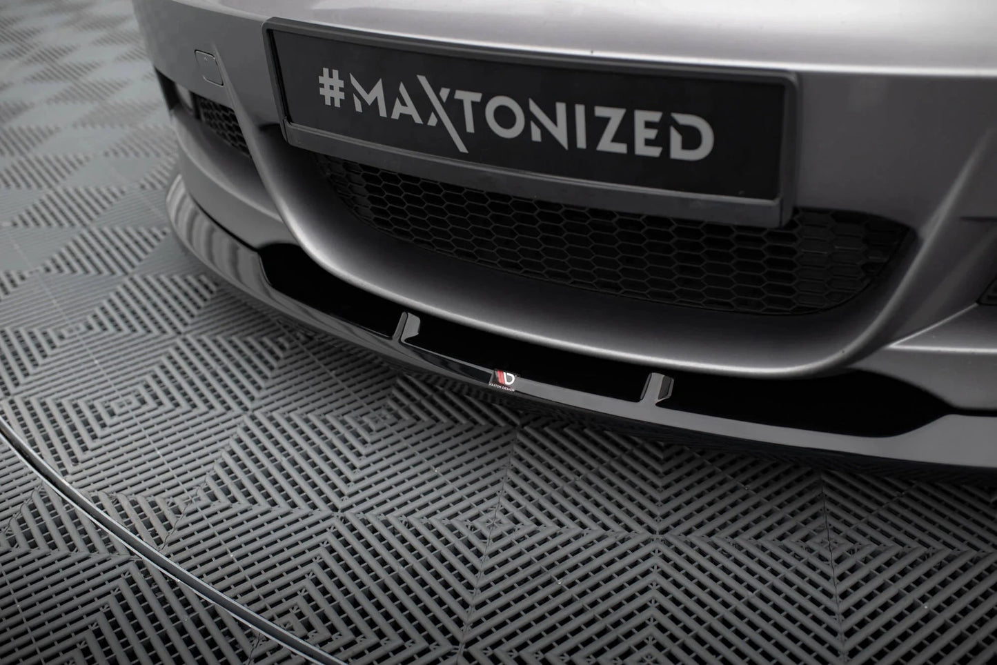 BMW 1er Facelift M-Paket - Frontspoiler - Frontlippe V.2 Maxton Design 