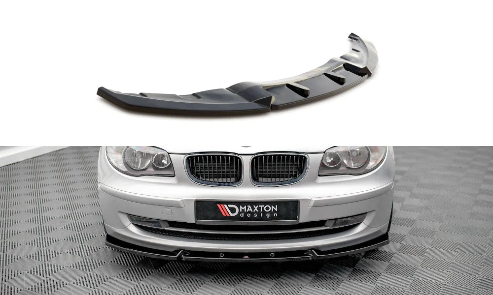 BMW 1er Facelift M-Paket - Frontspoiler - Frontlippe V.3 Maxton Design 