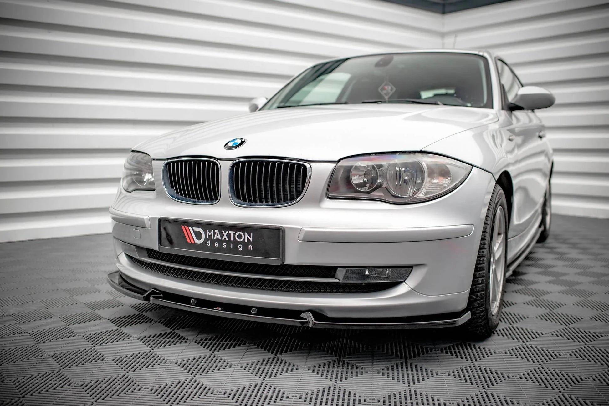 BMW 1er Facelift M-Paket - Frontspoiler - Frontlippe V.3 Maxton Design 