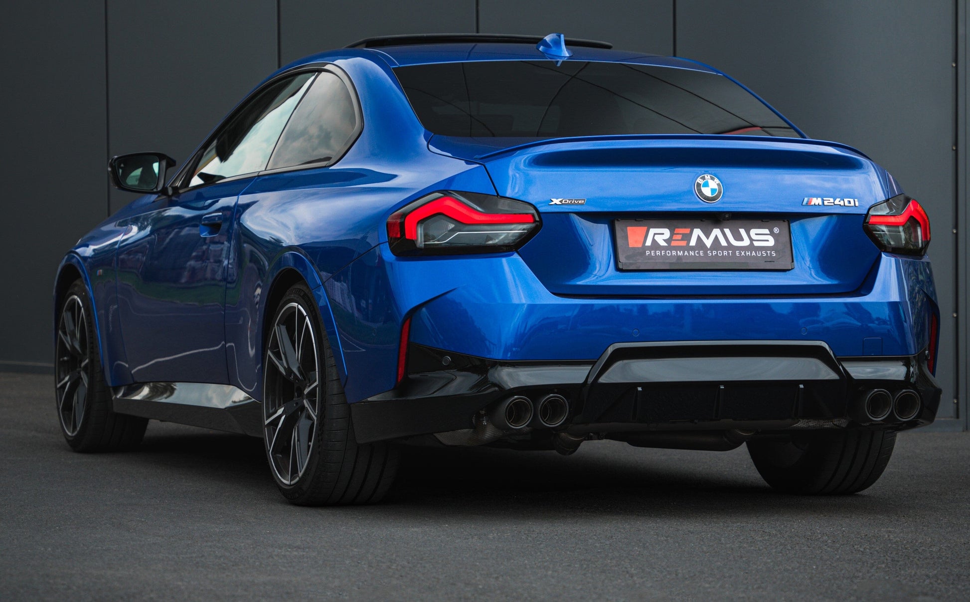 BMW 2er F22 Coupe M240i - REMUS Duplex Performance Auspuff REMUS 