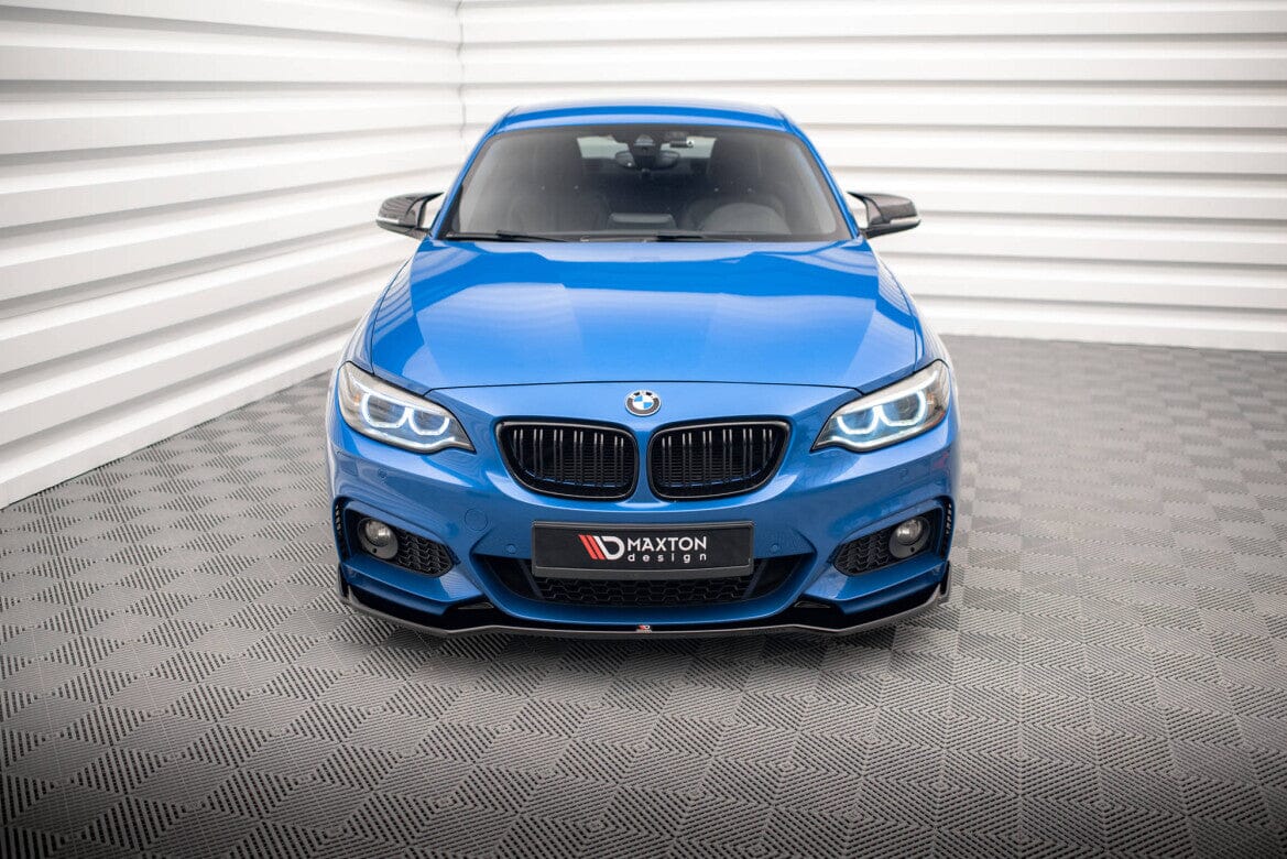 BMW 2er F22 M-Paket - Frontspoiler - Frontlippe V.1 (DTC) Maxton Design 