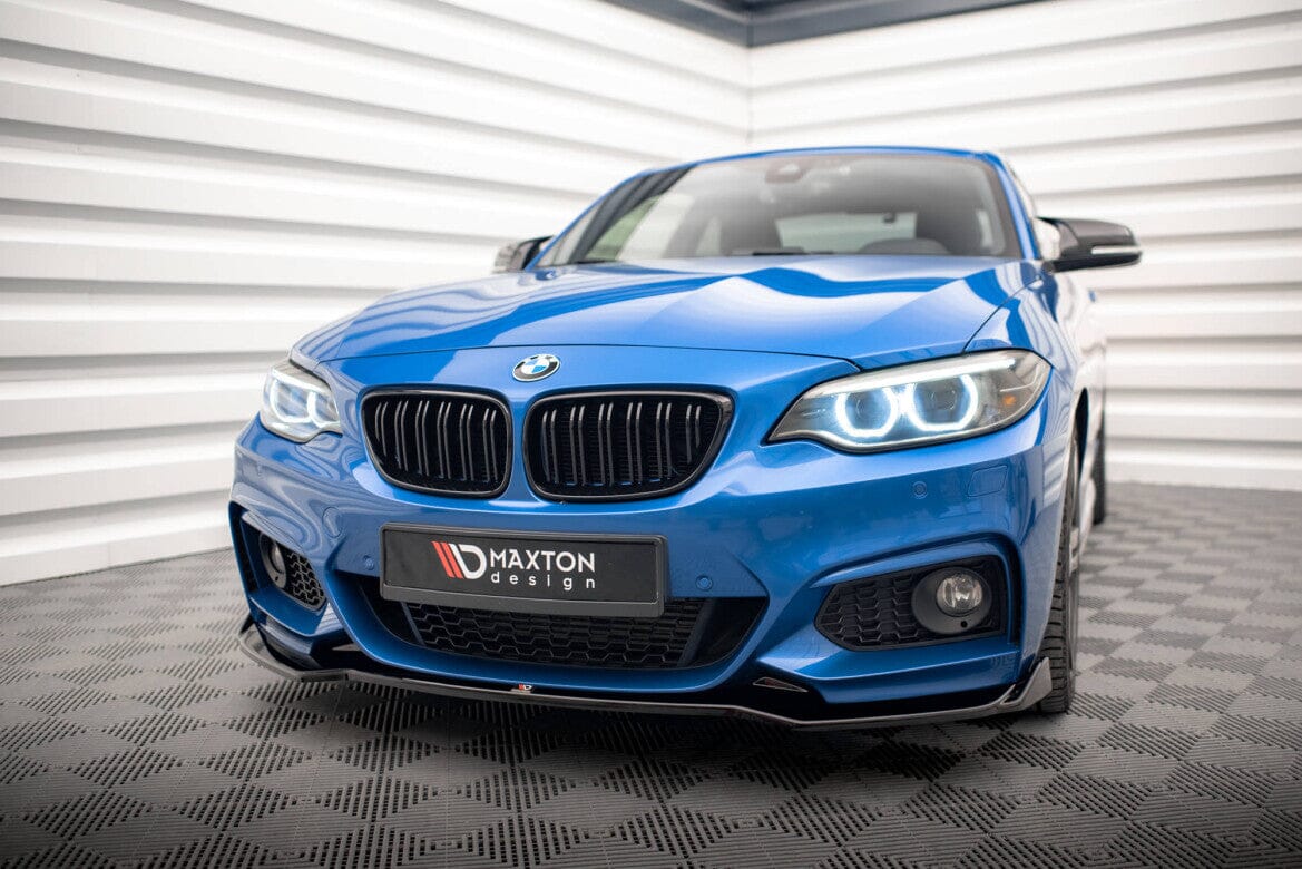 BMW 2er F22 M-Paket - Frontspoiler - Frontlippe V.1 (DTC) Maxton Design 
