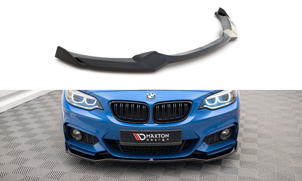 BMW 2er F22 M-Paket - Frontspoiler - Frontlippe V.1 (DTC) Maxton Design 