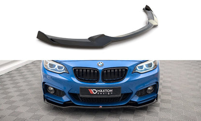 BMW 2er F22 M-Paket - Frontspoiler - Frontlippe V.1 (DTC) Maxton Design 