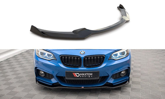 BMW 2er F22 M-Paket - Frontspoiler - Frontlippe V.1 (DTC) Maxton Design 