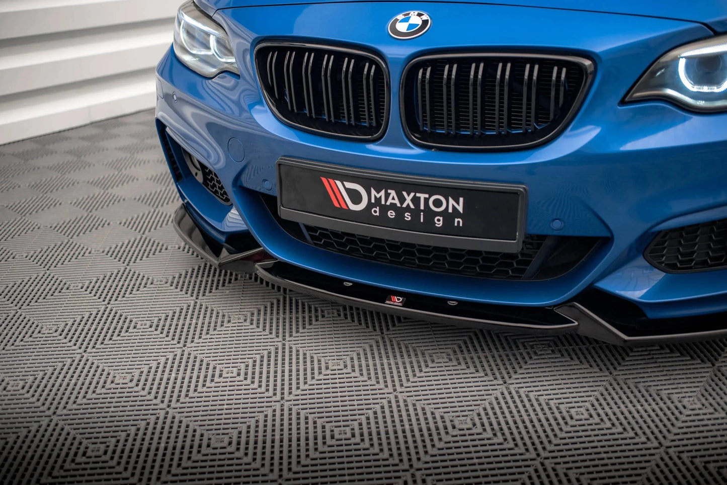 BMW 2er F22 M-Paket - Frontspoiler - Frontlippe V.2 Maxton Design 