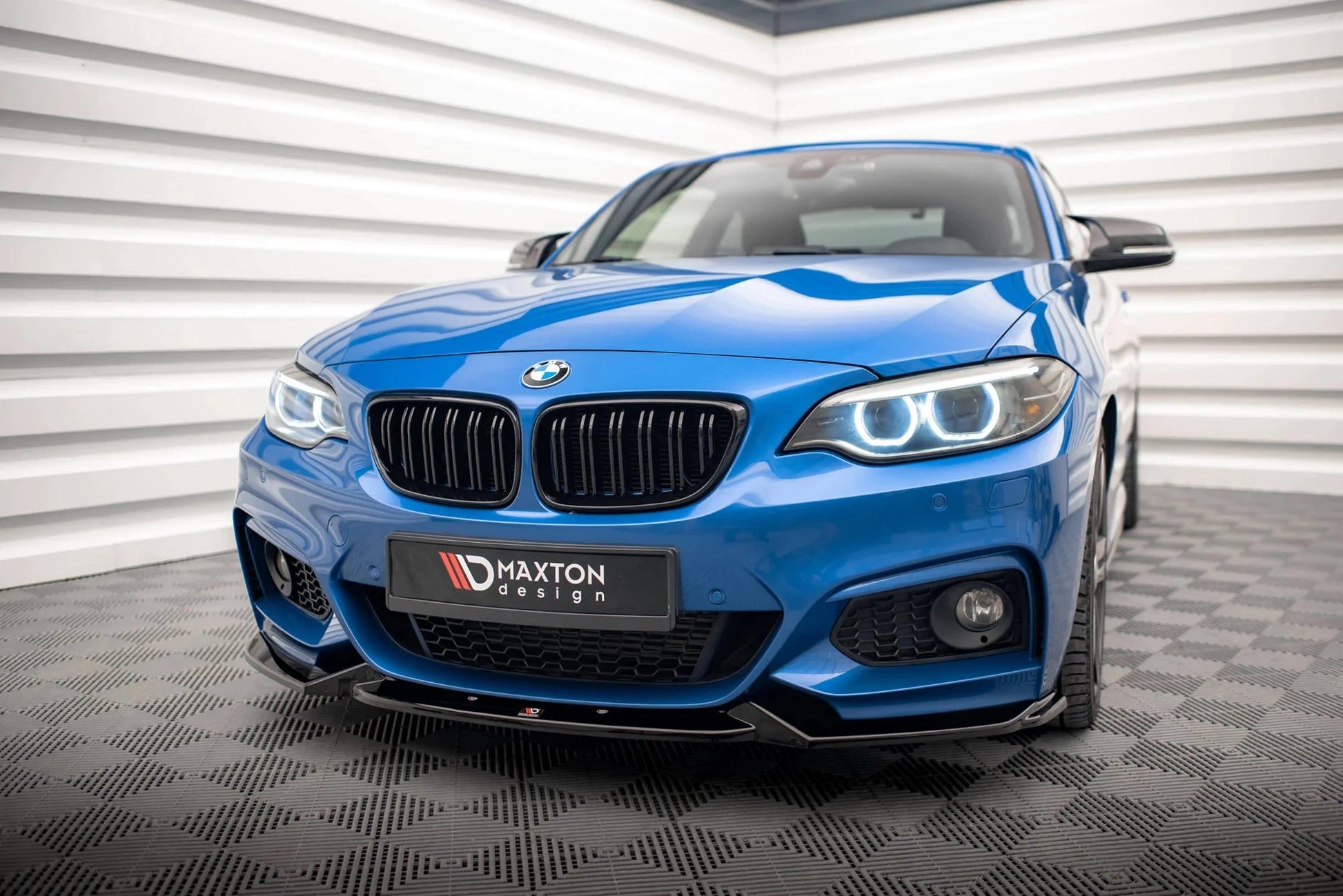 BMW 2er F22 M-Paket - Frontspoiler - Frontlippe V.2 Maxton Design 
