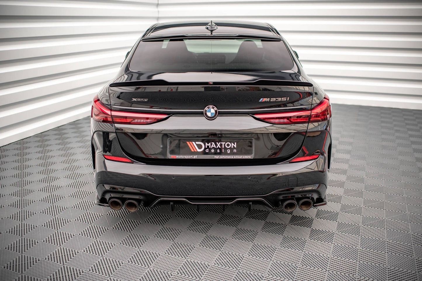 BMW 2er F44 Gran Coupe M235i - Heck Ansatz Maxton Design 