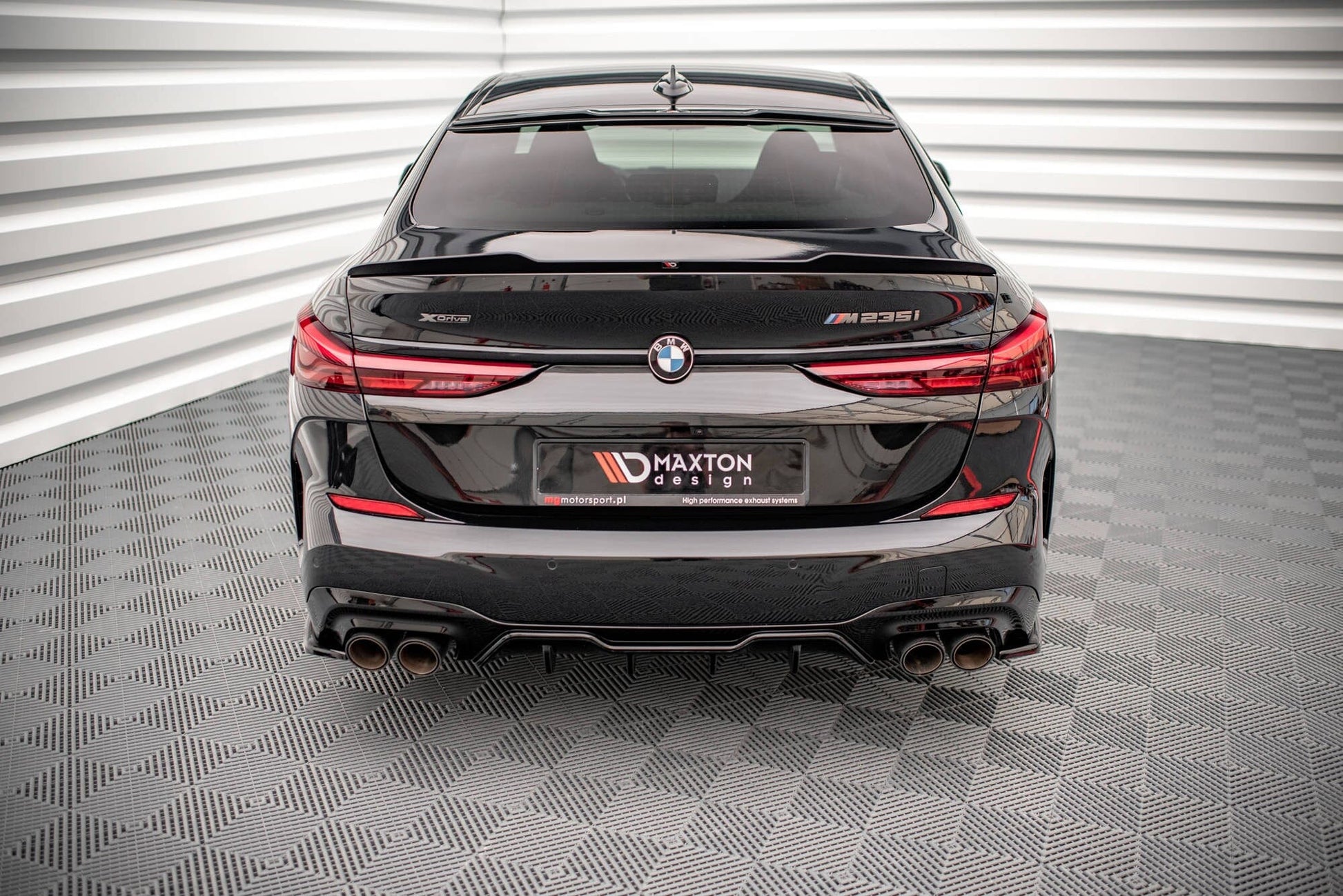 BMW 2er F44 Gran Coupe M235i - Heck Ansatz Maxton Design 