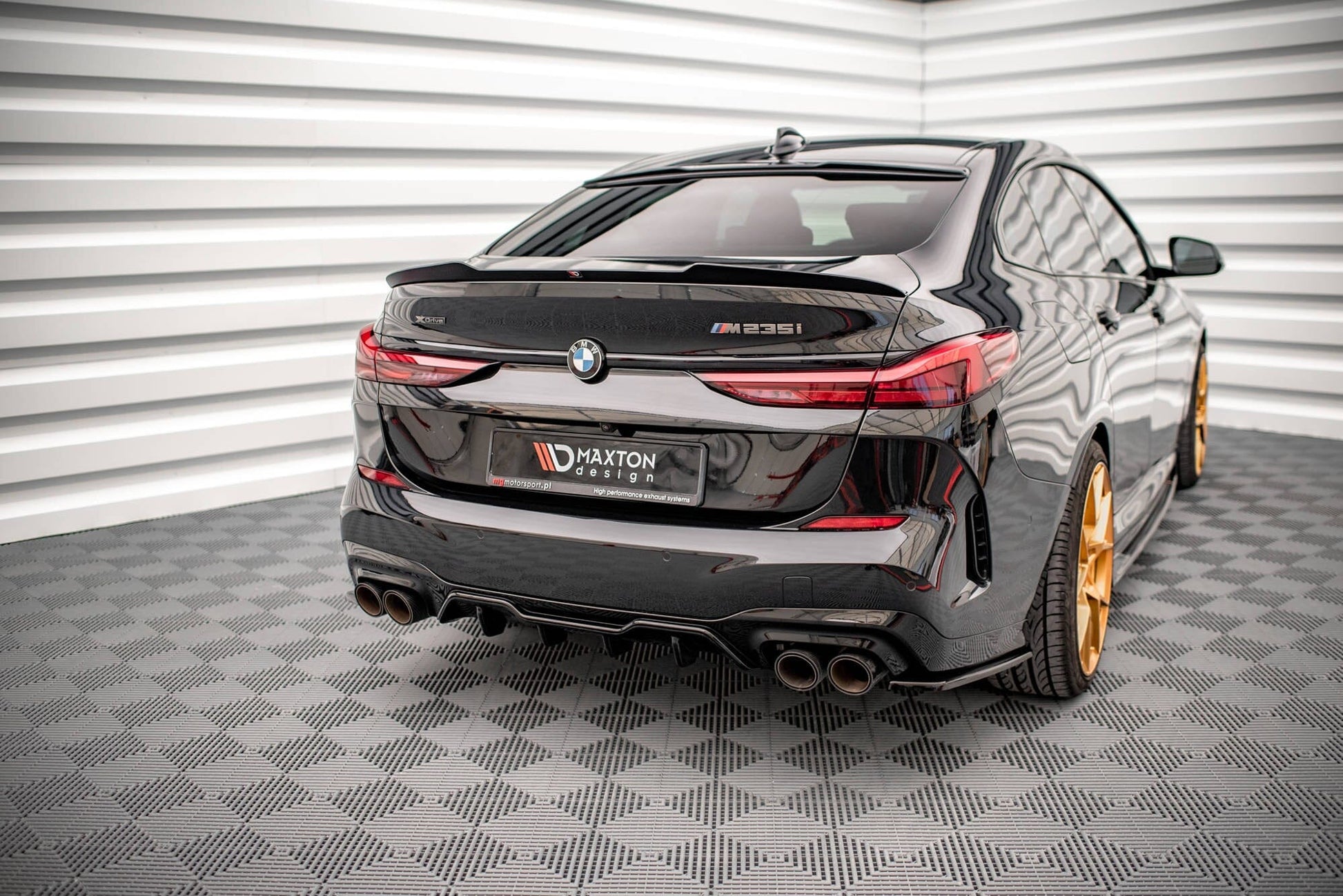 BMW 2er F44 Gran Coupe M235i - Heck Ansatz Maxton Design 