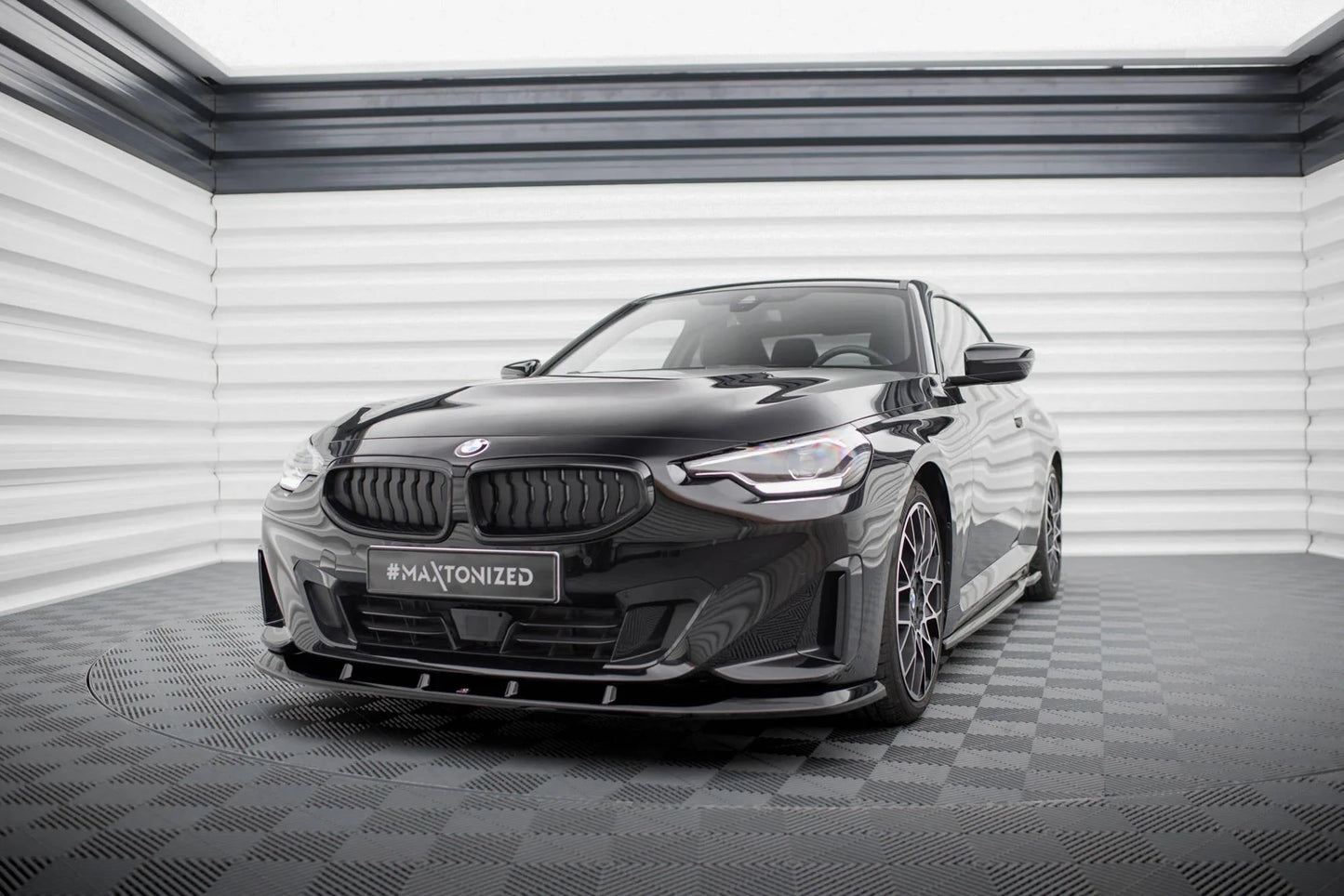 BMW 2er G42 Coupe - Frontspoiler - Frontlippe V.1 Maxton Design 
