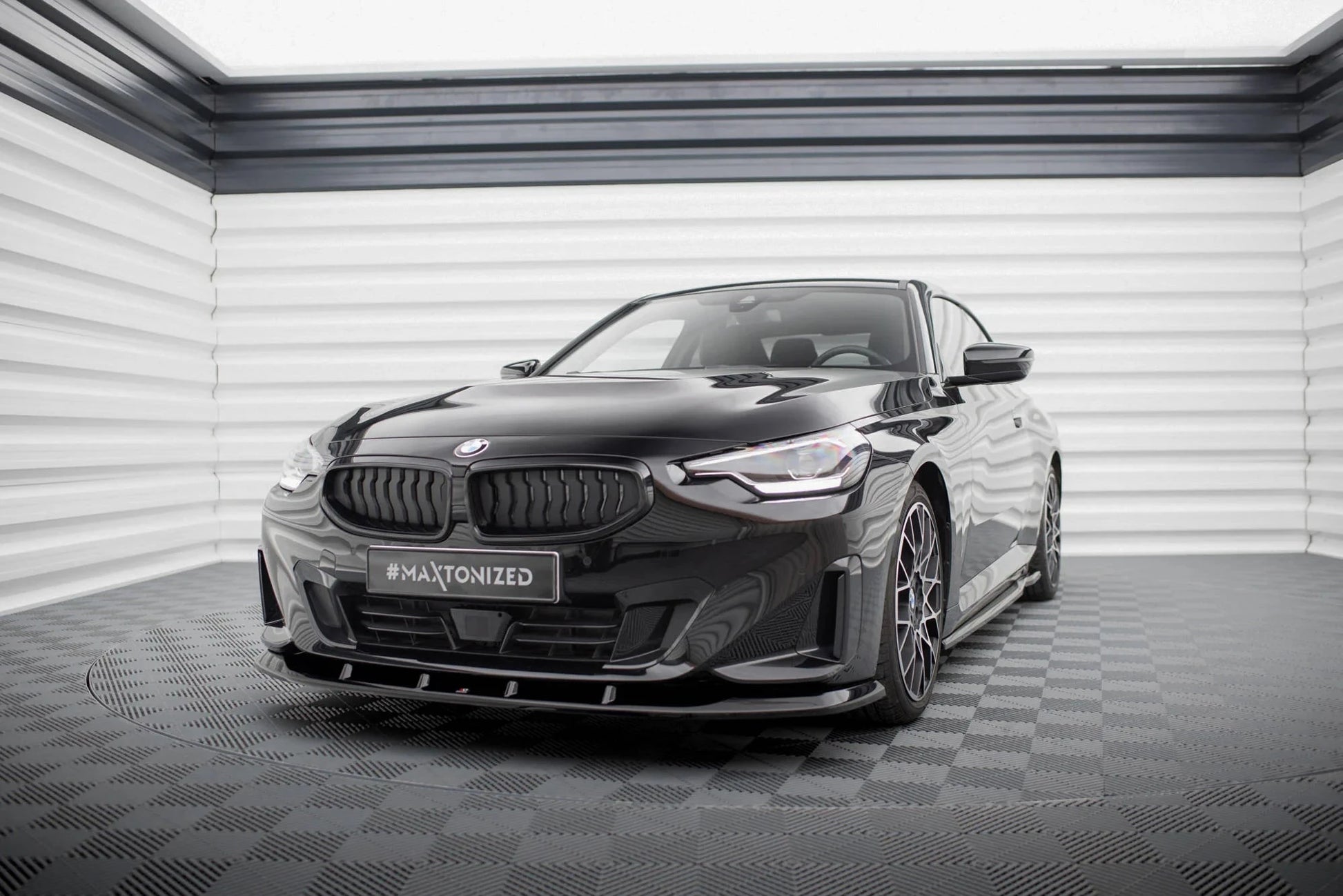 BMW 2er G42 Coupe - Frontspoiler - Frontlippe V.1 Maxton Design 