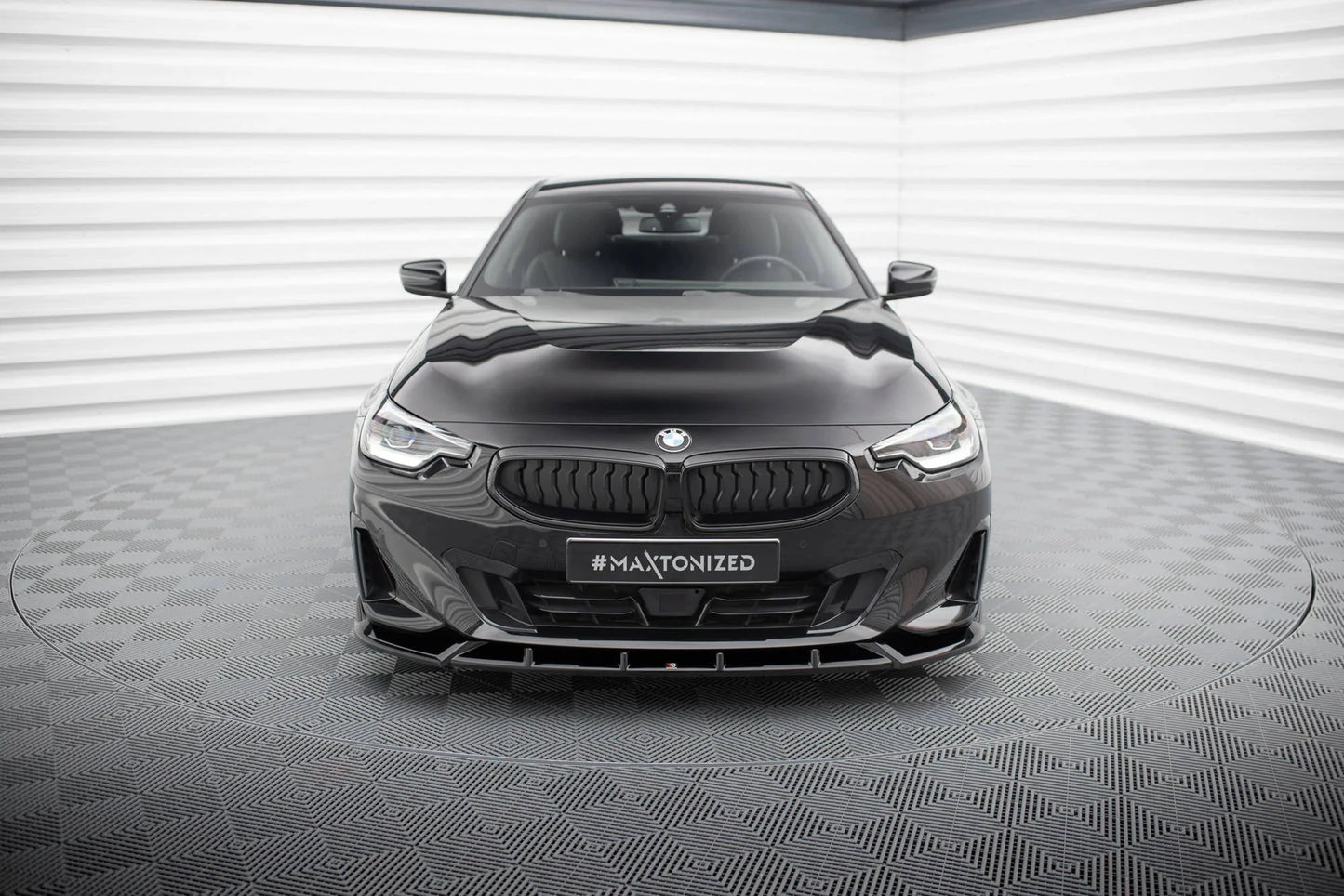 BMW 2er G42 Coupe - Frontspoiler - Frontlippe V.2 Maxton Design 