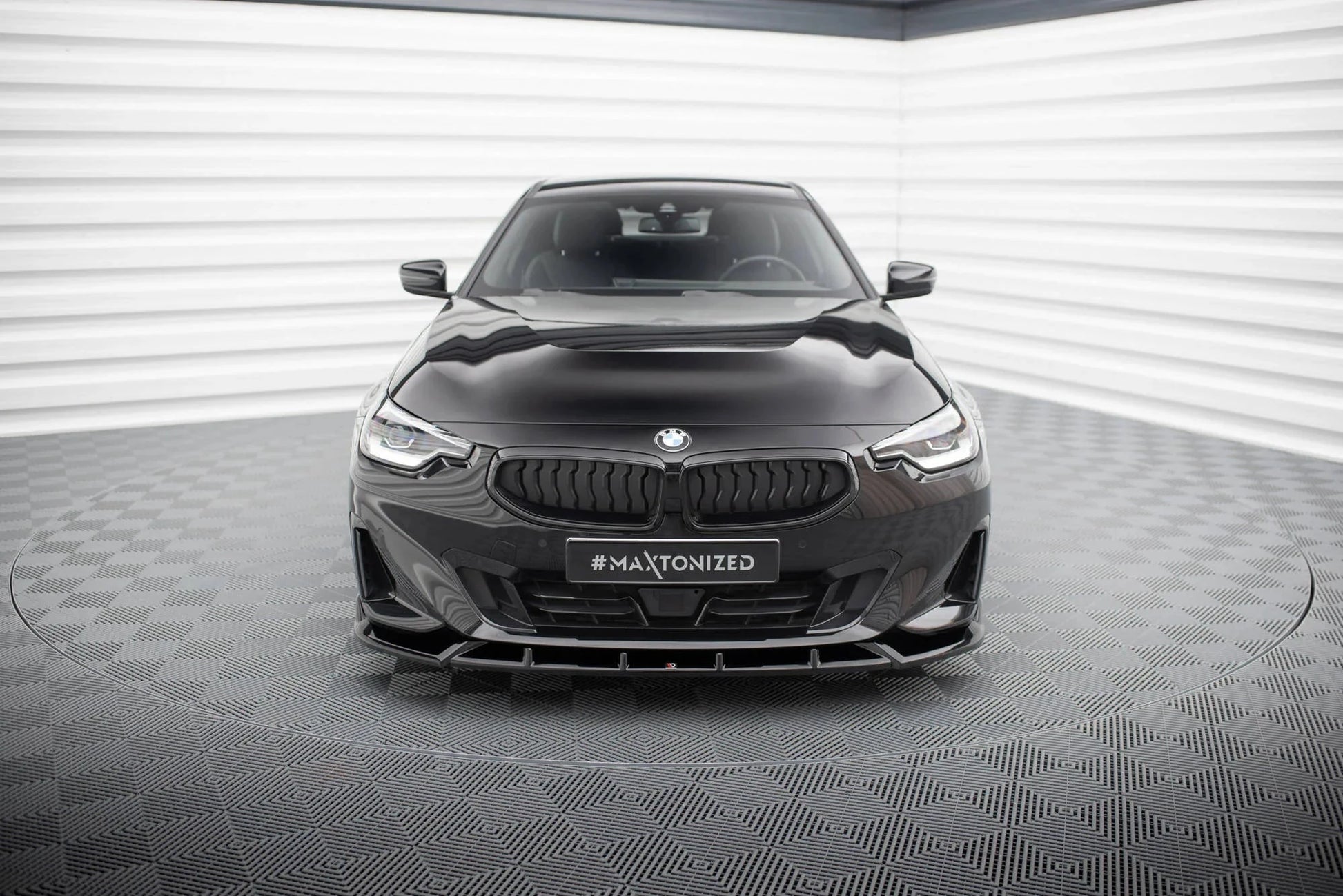 BMW 2er G42 Coupe - Frontspoiler - Frontlippe V.2 Maxton Design 