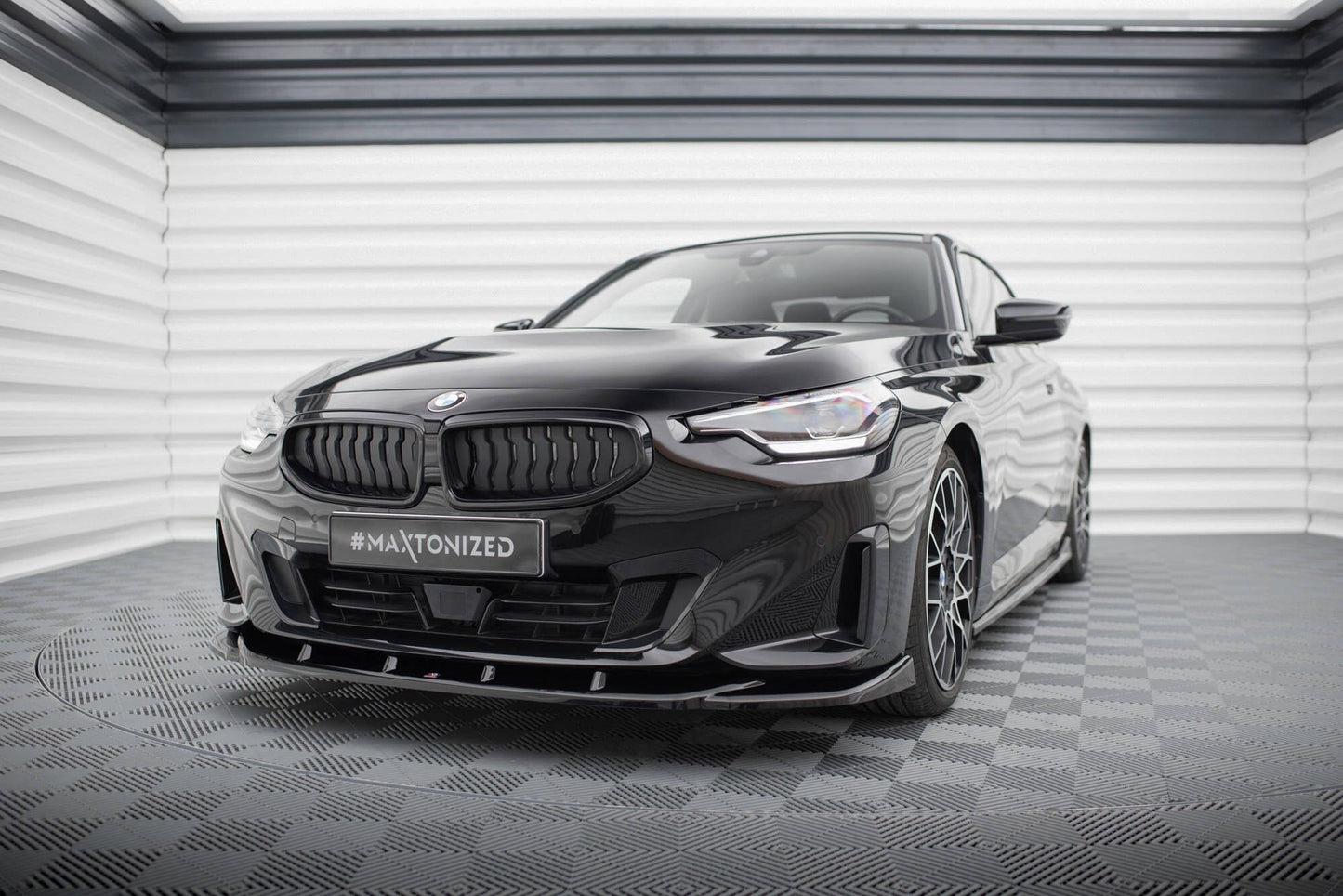 BMW 2er G42 Coupe - Frontspoiler - Frontlippe V.3 Maxton Design 