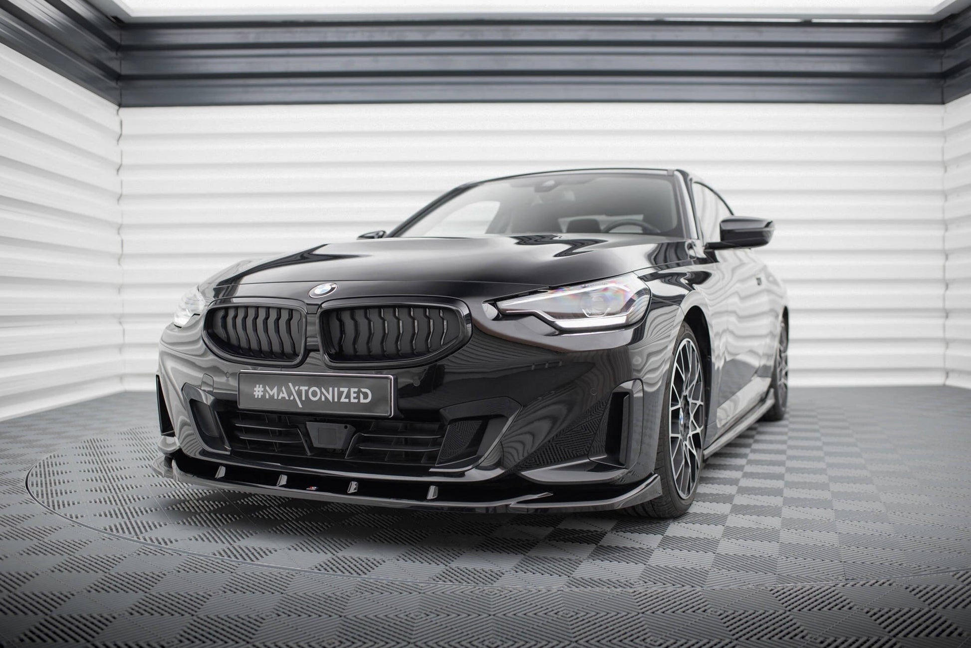 BMW 2er G42 Coupe - Frontspoiler - Frontlippe V.3 Maxton Design 