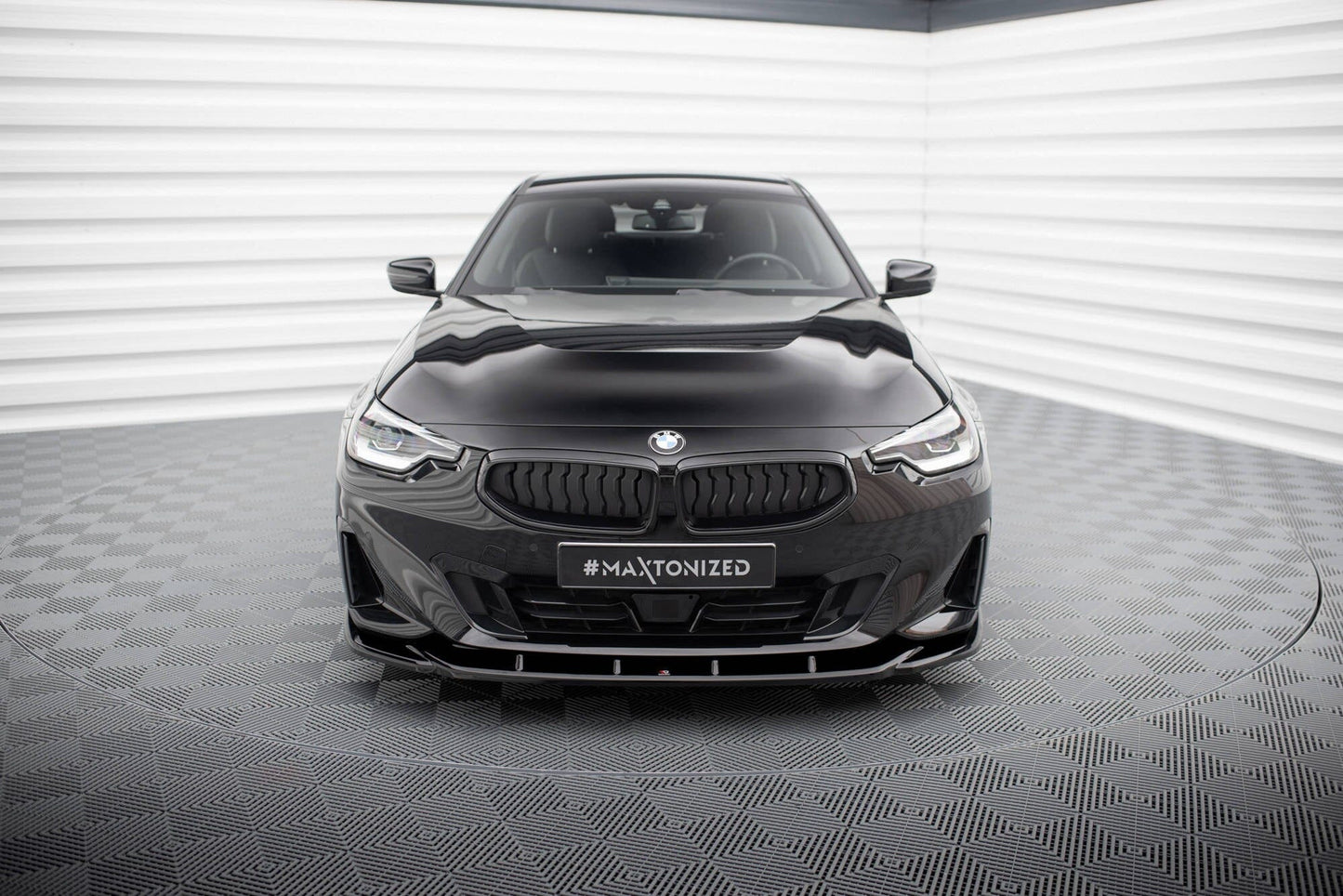 BMW 2er G42 Coupe - Frontspoiler - Frontlippe V.3 Maxton Design 