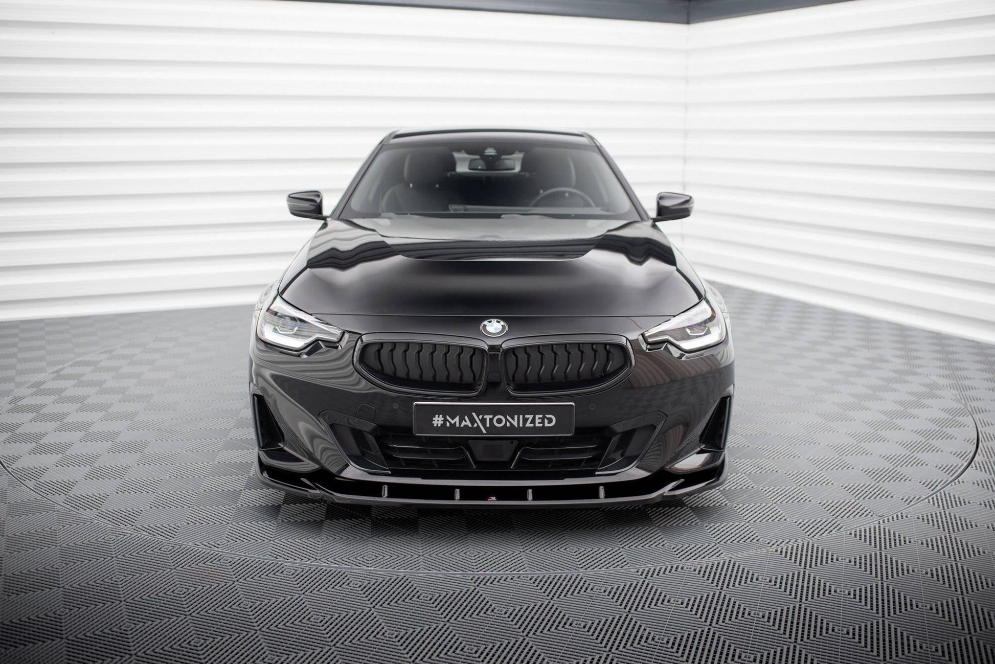BMW 2er G42 Coupe - Frontspoiler - Frontlippe V.3 Maxton Design 