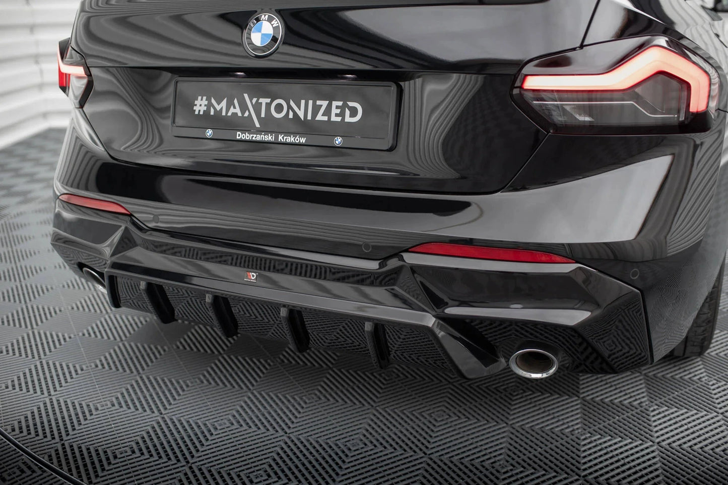 BMW 2er G42 Coupe - Heck Diffusor Maxton Design 