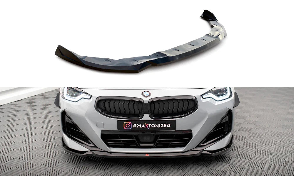 BMW 2er G42 Coupe M-Paket - Frontspoiler - Frontlippe V.1 Maxton Design 