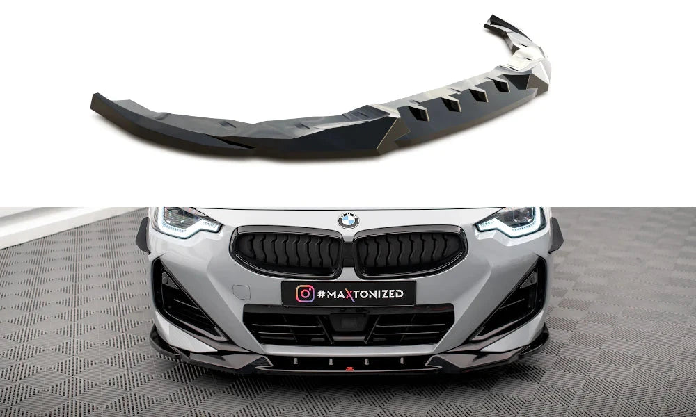 BMW 2er G42 Coupe M-Paket - Frontspoiler - Frontlippe V.2 Maxton Design 