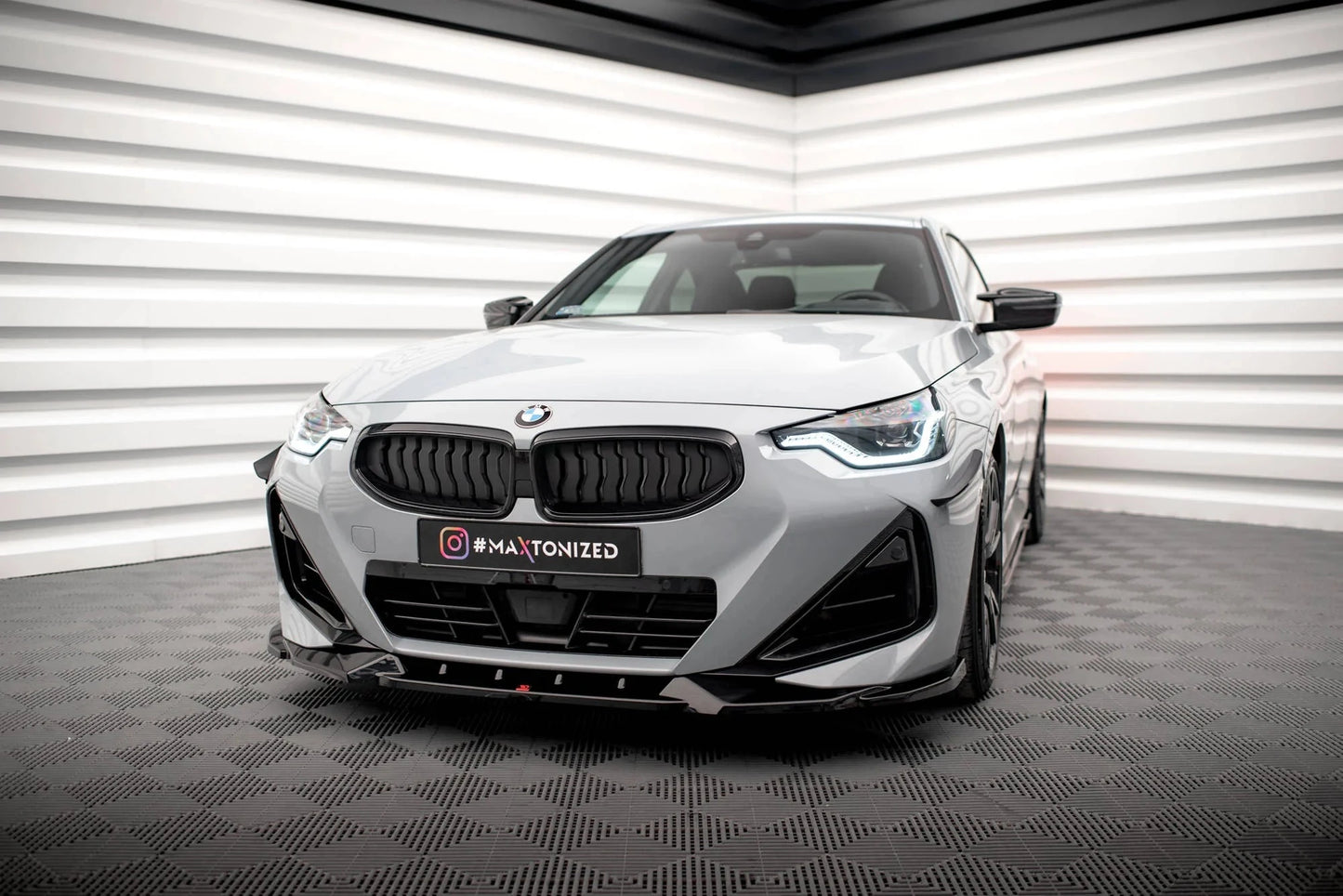 BMW 2er G42 Coupe M-Paket - Frontspoiler - Frontlippe V.2 Maxton Design 