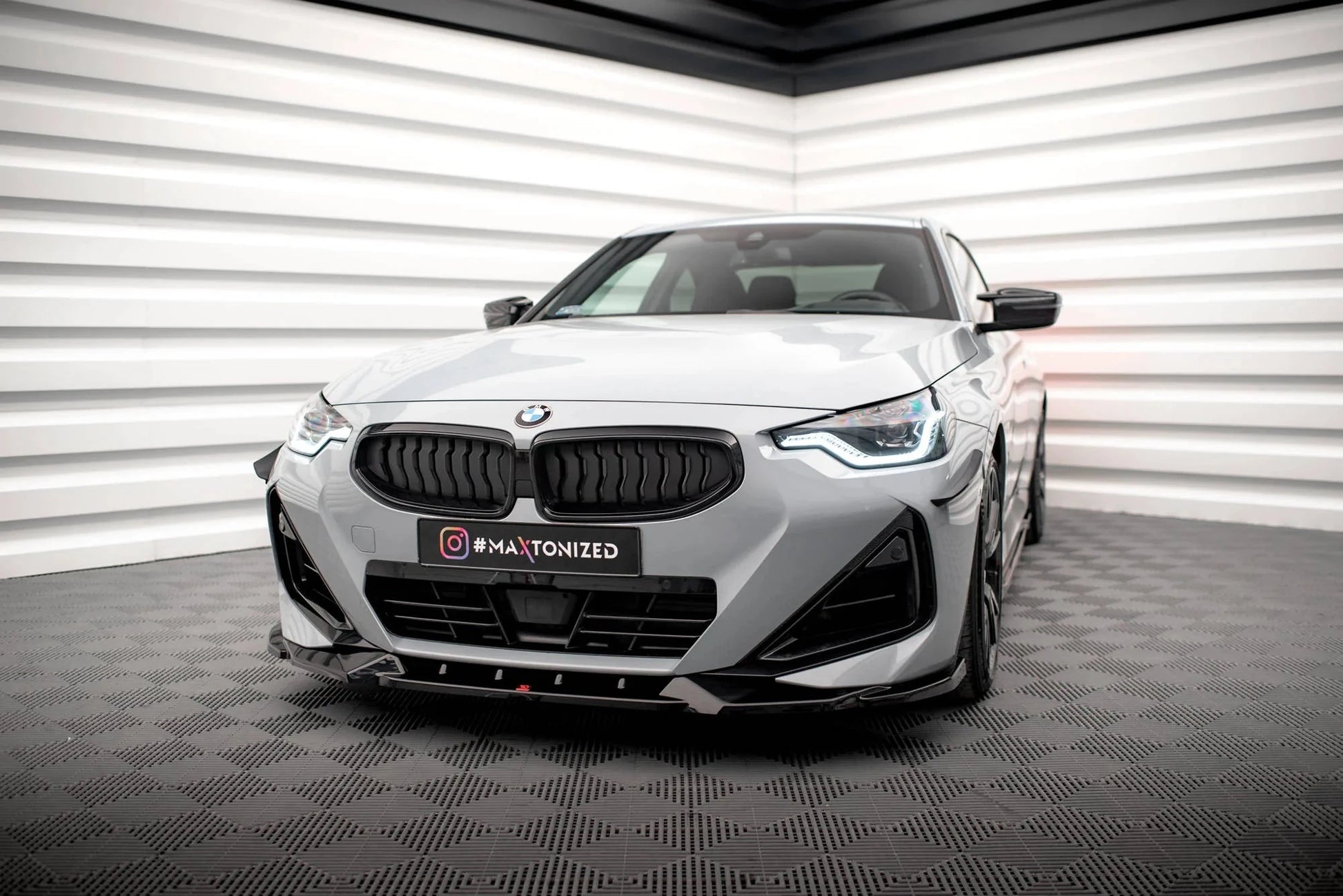 BMW 2er G42 Coupe M-Paket - Frontspoiler - Frontlippe V.2 Maxton Design 