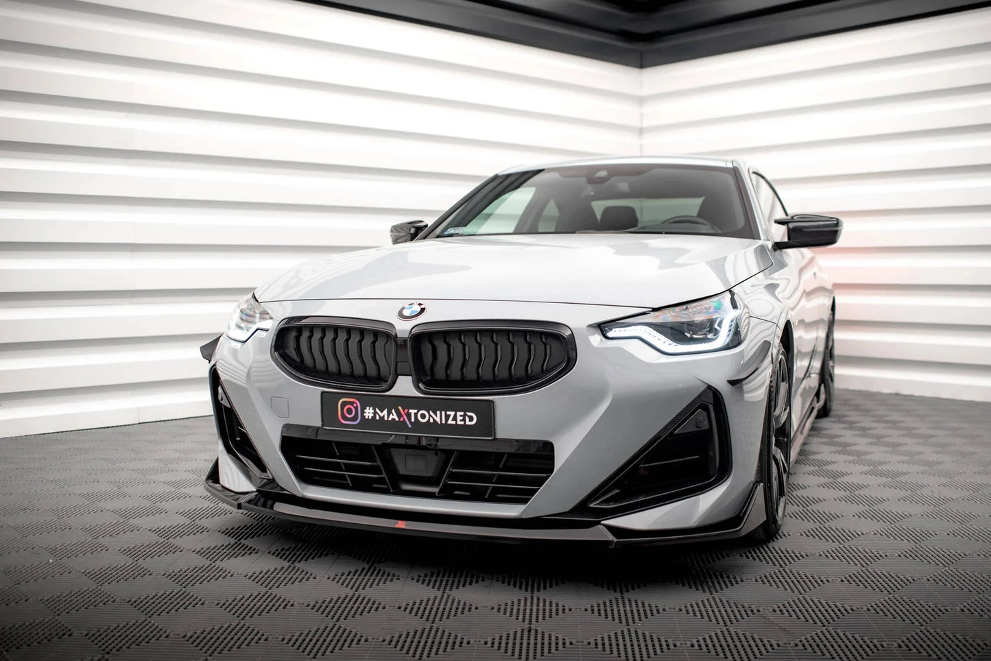 BMW 2er G42 Coupe M-Paket - Frontspoiler - Frontlippe V.3 Maxton Design 