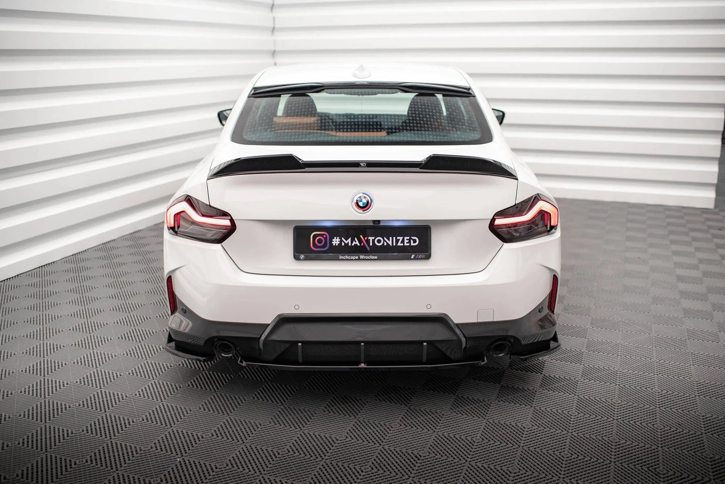 BMW 2er G42 Coupe M-Paket - Heck Ansatz Maxton Design 