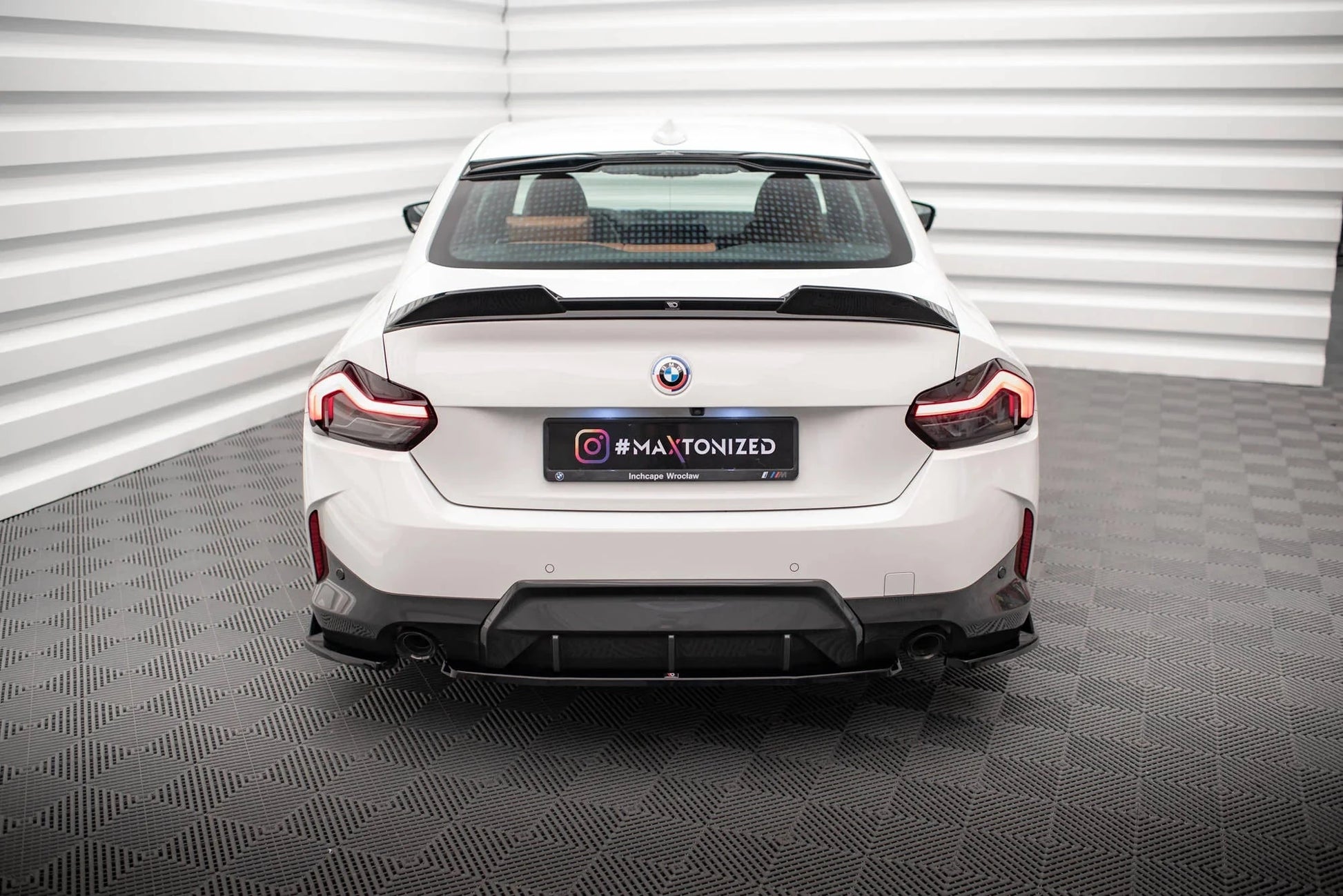 BMW 2er G42 Coupe M-Paket - Heck Ansatz Maxton Design 