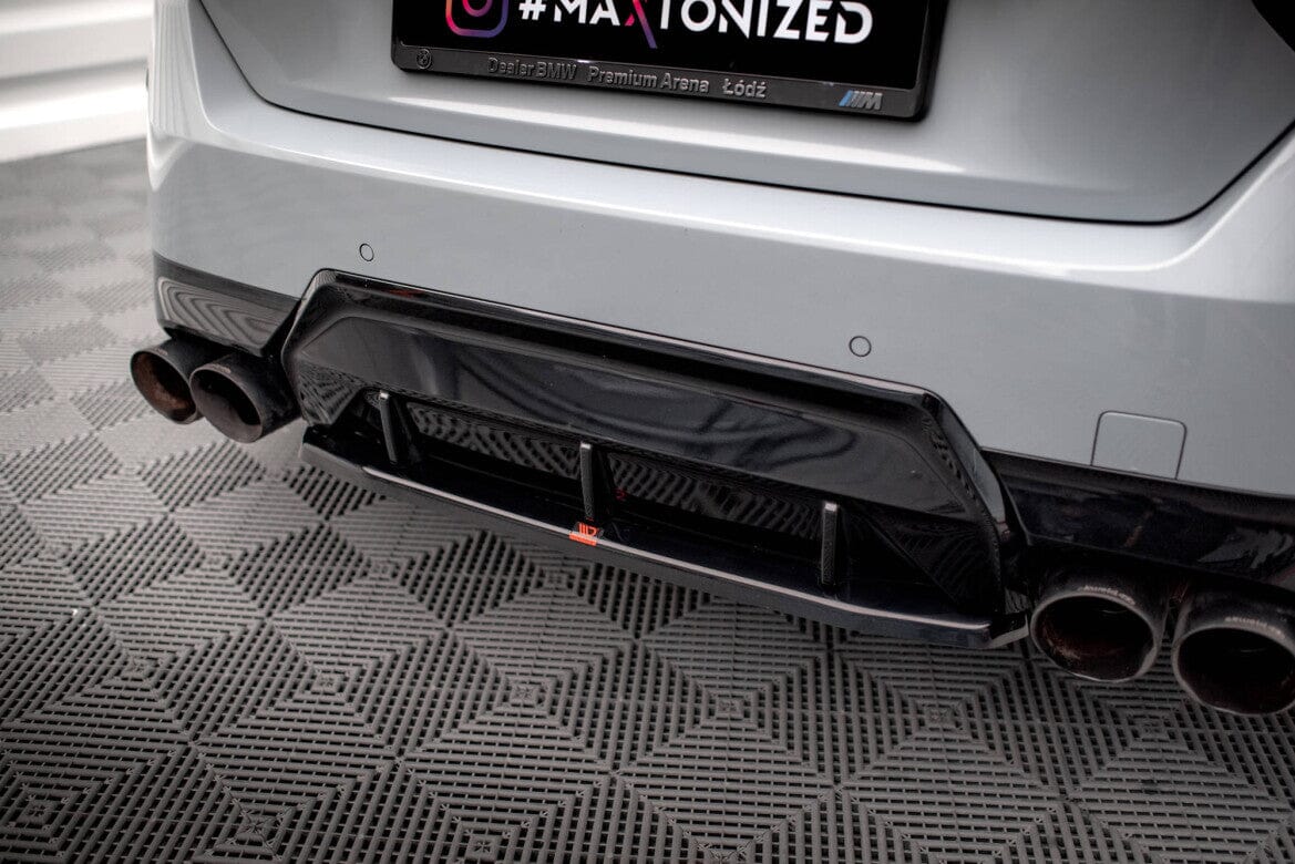 BMW 2er G42 Coupe M240i - Mittlerer Heck Ansatz Diffusor Maxton Design 