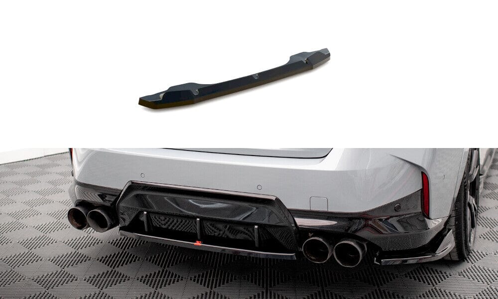 BMW 2er G42 Coupe M240i - Mittlerer Heck Ansatz Diffusor Maxton Design 