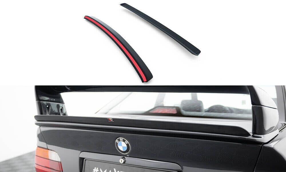 BMW 3er E36 Coupe M-Paket GTS - Heck Spoilerlippe Abrisskante Maxton Design 