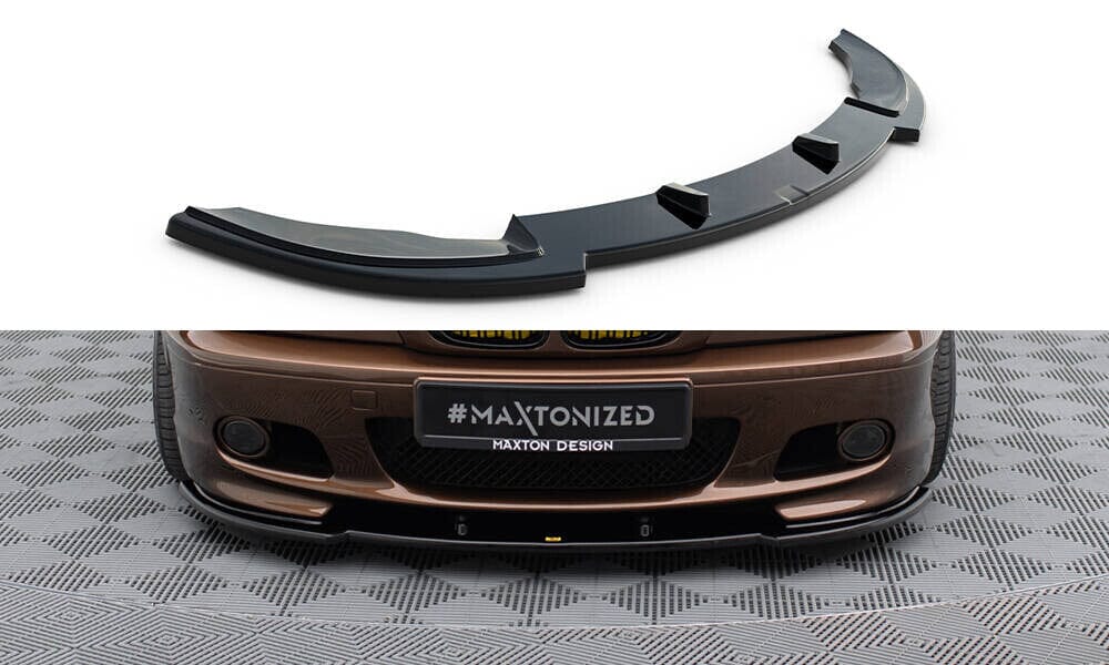 BMW 3er E46 Coupe M-Paket - Frontspoiler - Frontlippe V.1 Maxton Design 