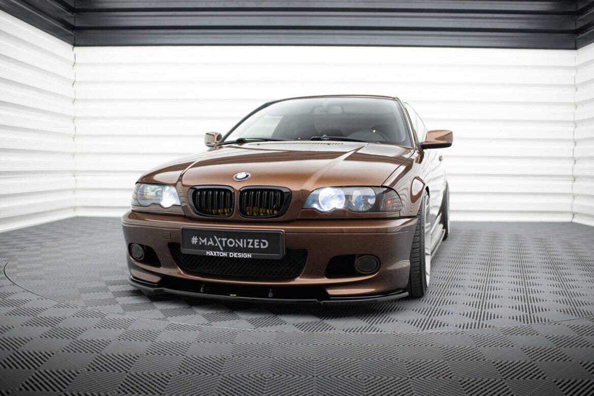 BMW 3er E46 Coupe M-Paket - Frontspoiler - Frontlippe V.1 Maxton Design 