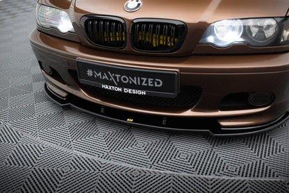 BMW 3er E46 Coupe M-Paket - Frontspoiler - Frontlippe V.1 Maxton Design 