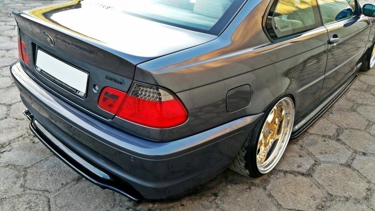 BMW 3er E46 Coupe M-Paket - Heck Ansatz Maxton Design 