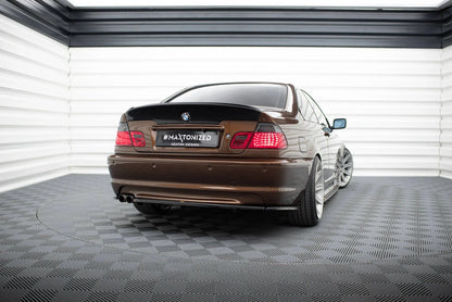 BMW 3er E46 Coupe M-Paket - Heck Ansatz Maxton Design 