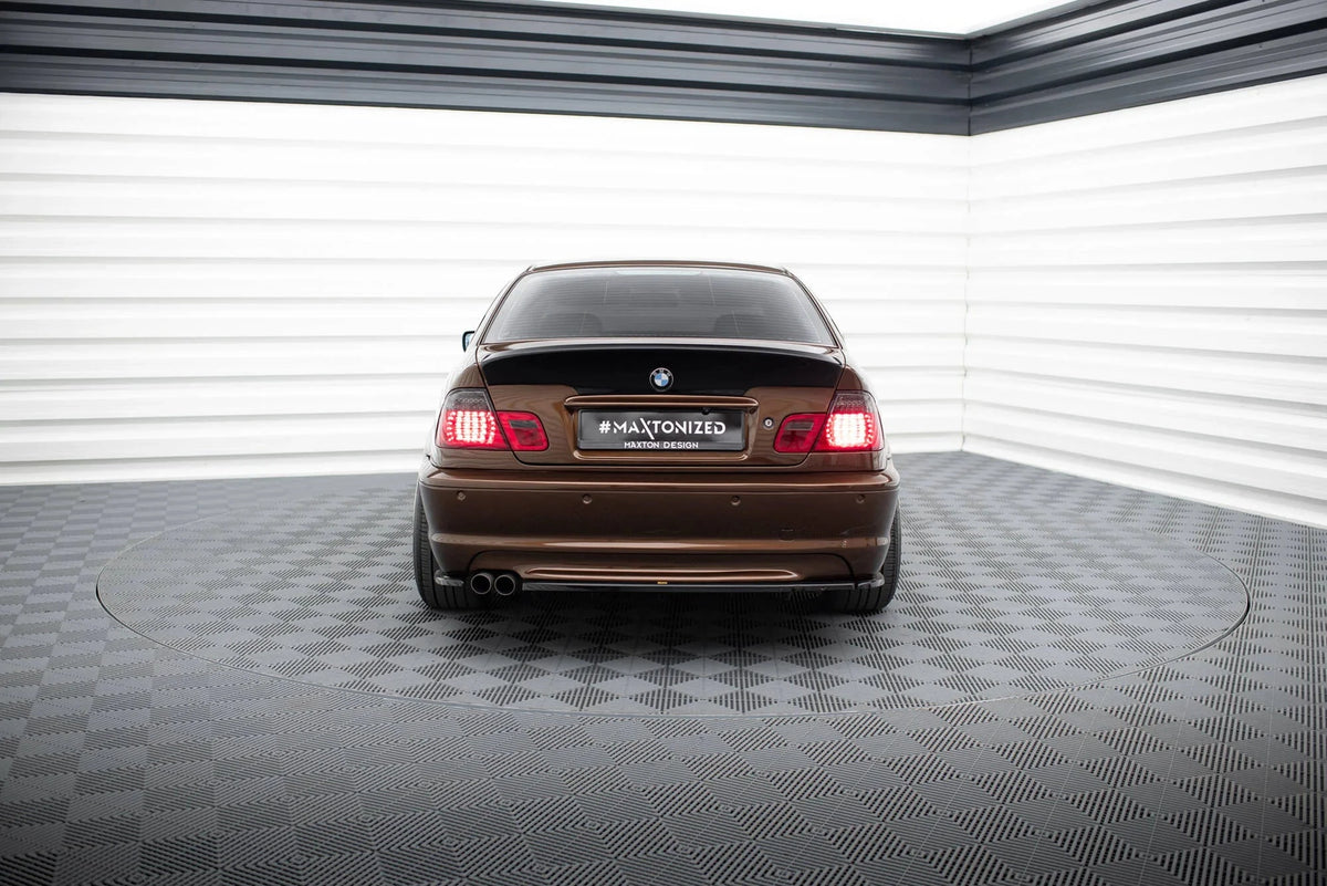 BMW 3er E46 Coupe M-Paket - Heck Ansatz Maxton Design 