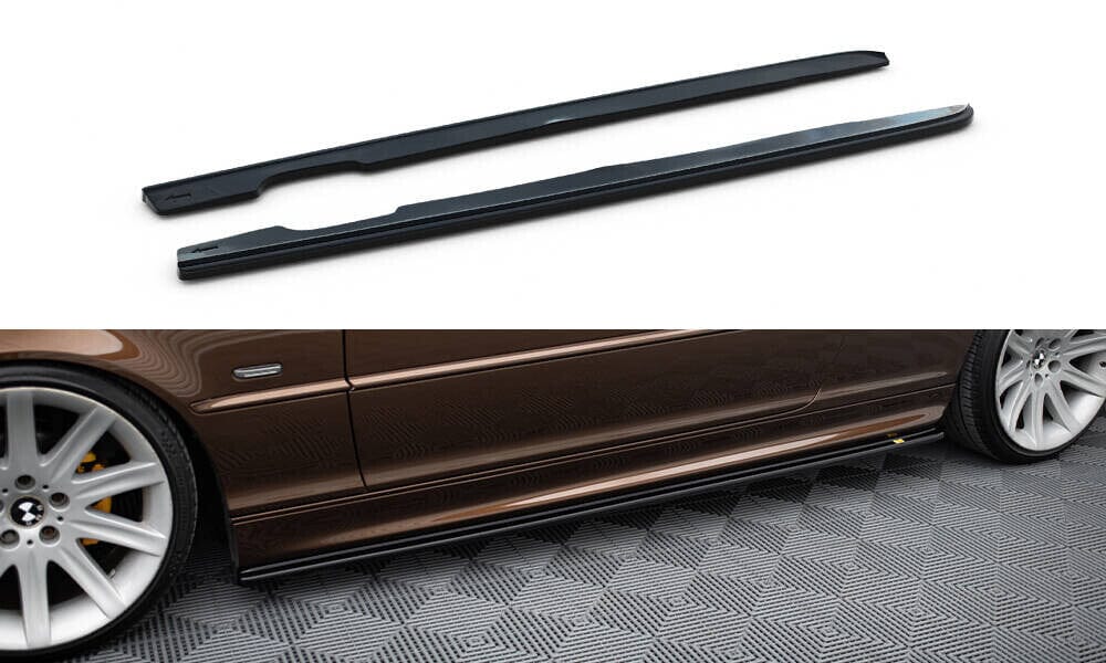 BMW 3er E46 Coupe M-Paket - Seitenschweller V.1 Maxton Design 
