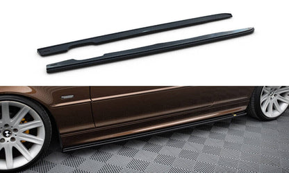BMW 3er E46 Coupe M-Paket - Seitenschweller V.1 Maxton Design 