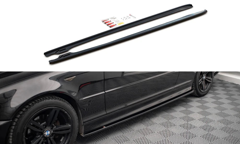 BMW 3er E46 Coupe M-Paket - Seitenschweller V.2 Maxton Design 