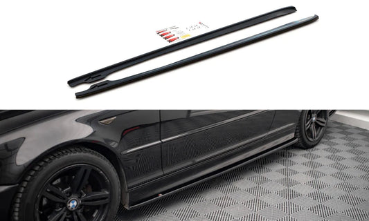BMW 3er E46 Coupe M-Paket - Seitenschweller V.2 Maxton Design 