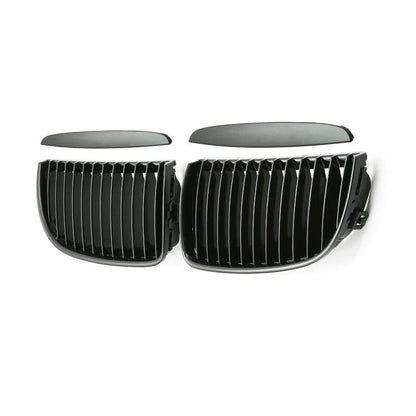 BMW 3er E90 E91 Sportgrill – Glanz Schwarz RS 