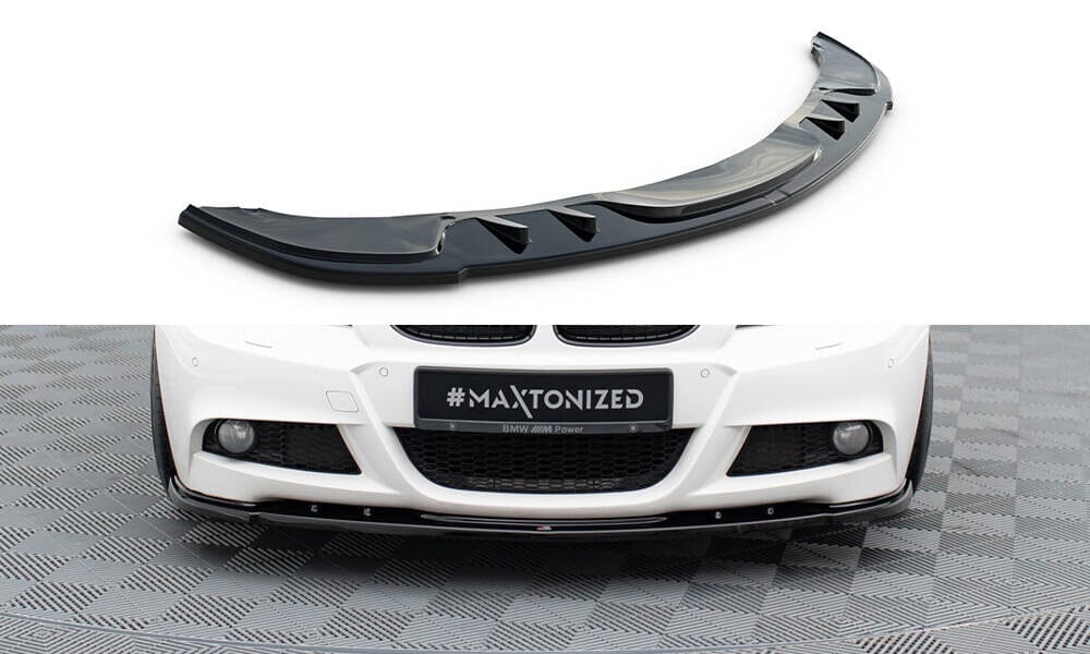 BMW 3er E90 Facelift M-Paket - Frontspoiler - Frontlippe V.1 Maxton Design 