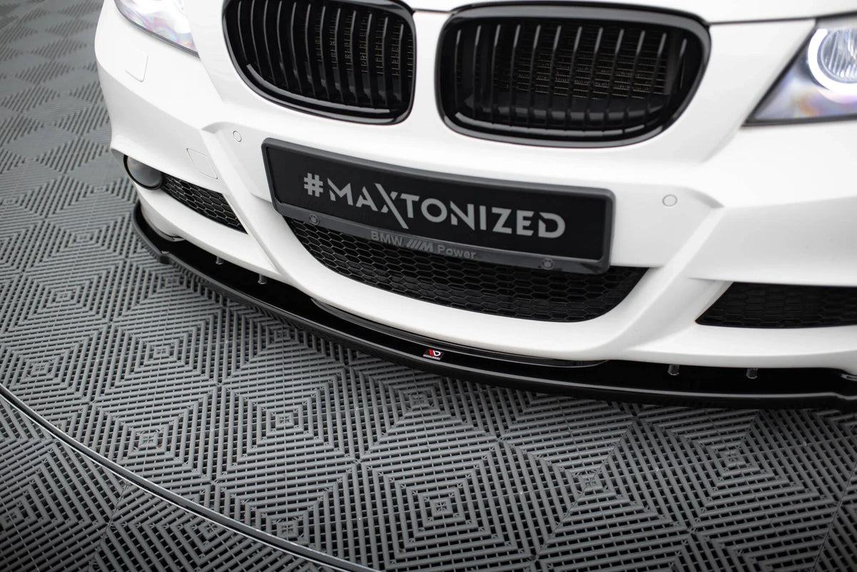 BMW 3er E90 Facelift M-Paket - Frontspoiler - Frontlippe V.1 Maxton Design 
