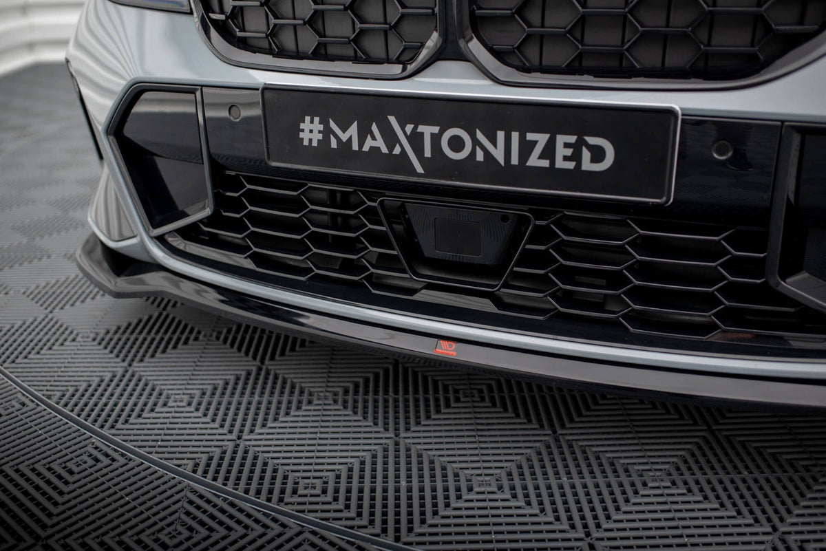 BMW 3er G20 Facelift (LCI) M-Paket - Frontspoiler - Frontlippe V.2 (DTC) Maxton Design 