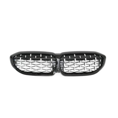 BMW 3ER G20 G21 vor-LCI KÜHLERGRILL GRILL DIAMANT CHROM SCHWARZ - RSHOP