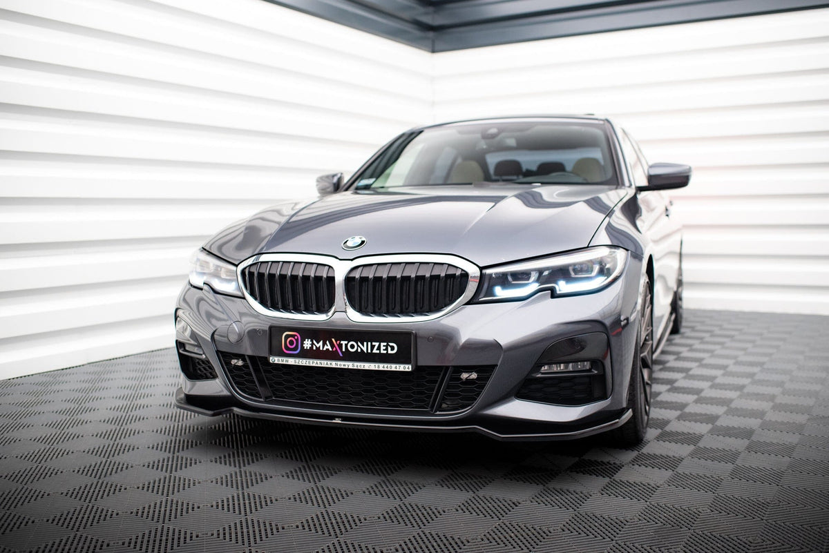 BMW 3er G20 M-Paket - Frontspoiler - Frontlippe V.2 (DTC) Maxton Design 